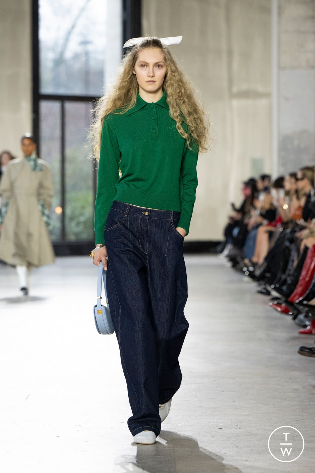 Fashion Week Paris Fall/Winter 2026 look 13 from the Patou collection womenswear