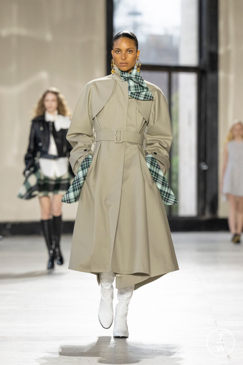Fashion Week Paris Fall/Winter 2026 look 14 from the Patou collection womenswear