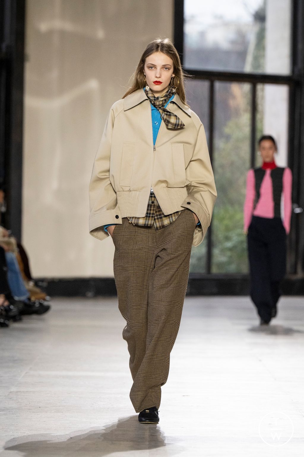 Fashion Week Paris Fall/Winter 2026 look 27 from the Patou collection womenswear