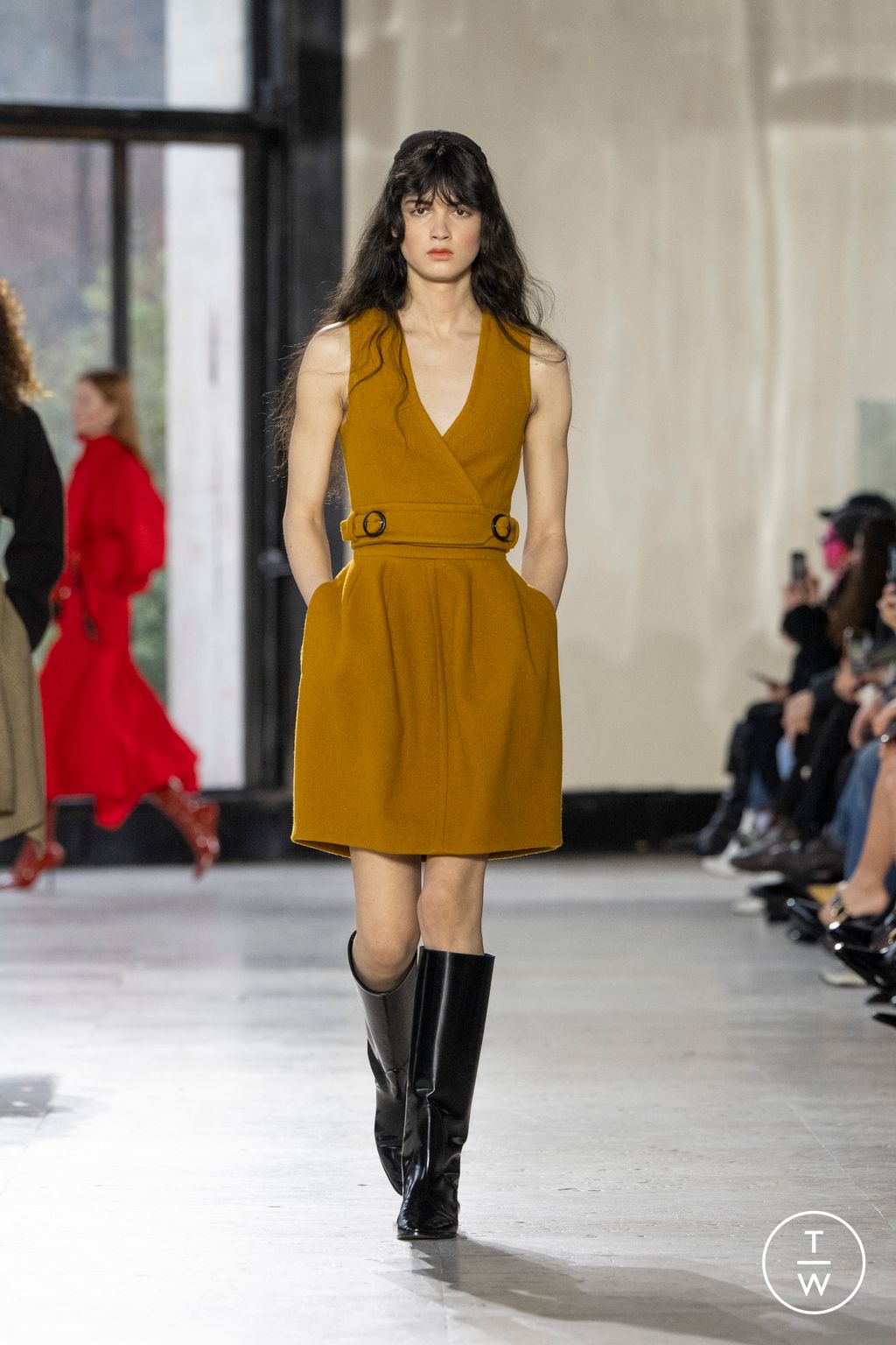 Fashion Week Paris Fall/Winter 2026 look 31 from the Patou collection womenswear