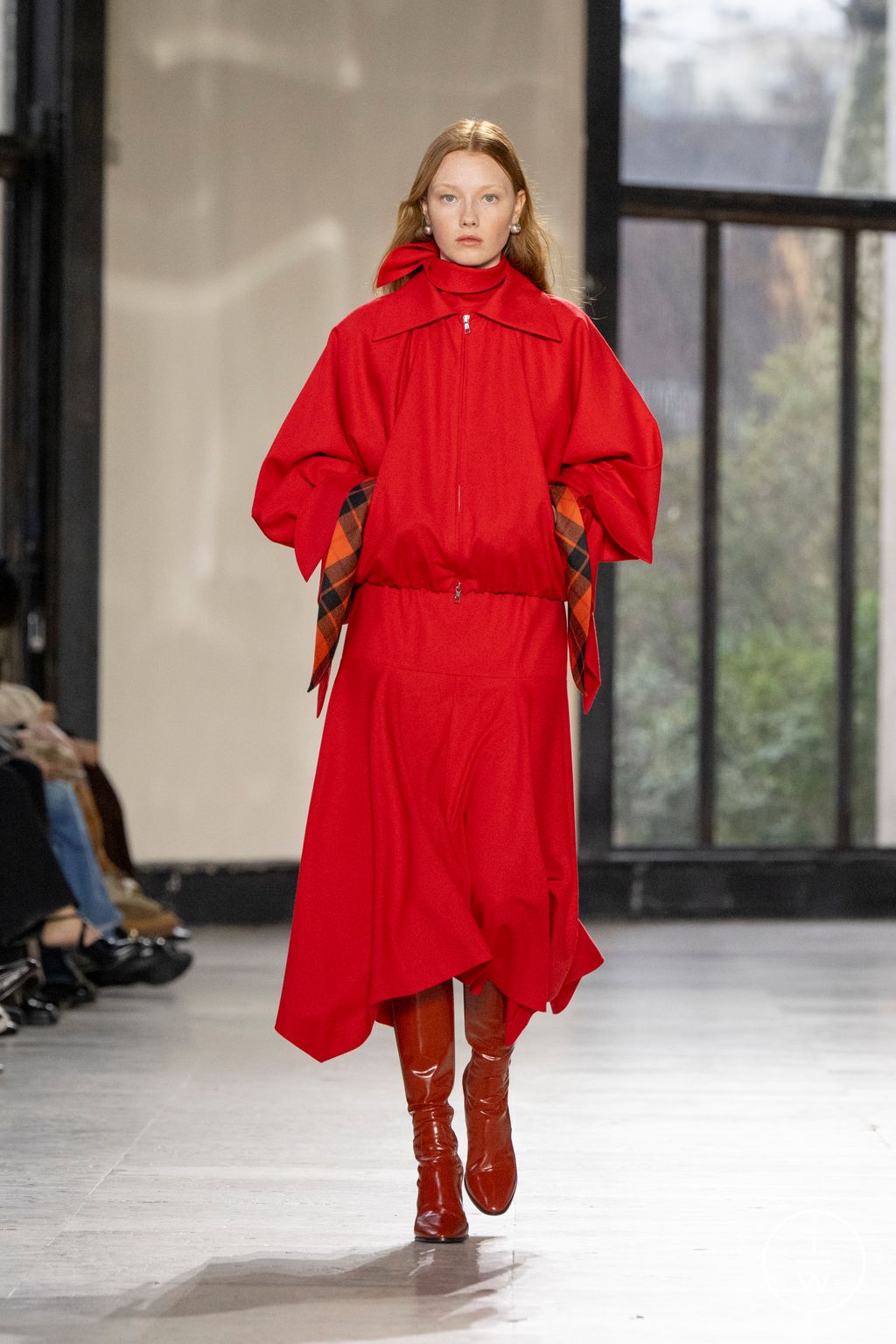 Fashion Week Paris Fall/Winter 2026 look 33 from the Patou collection womenswear