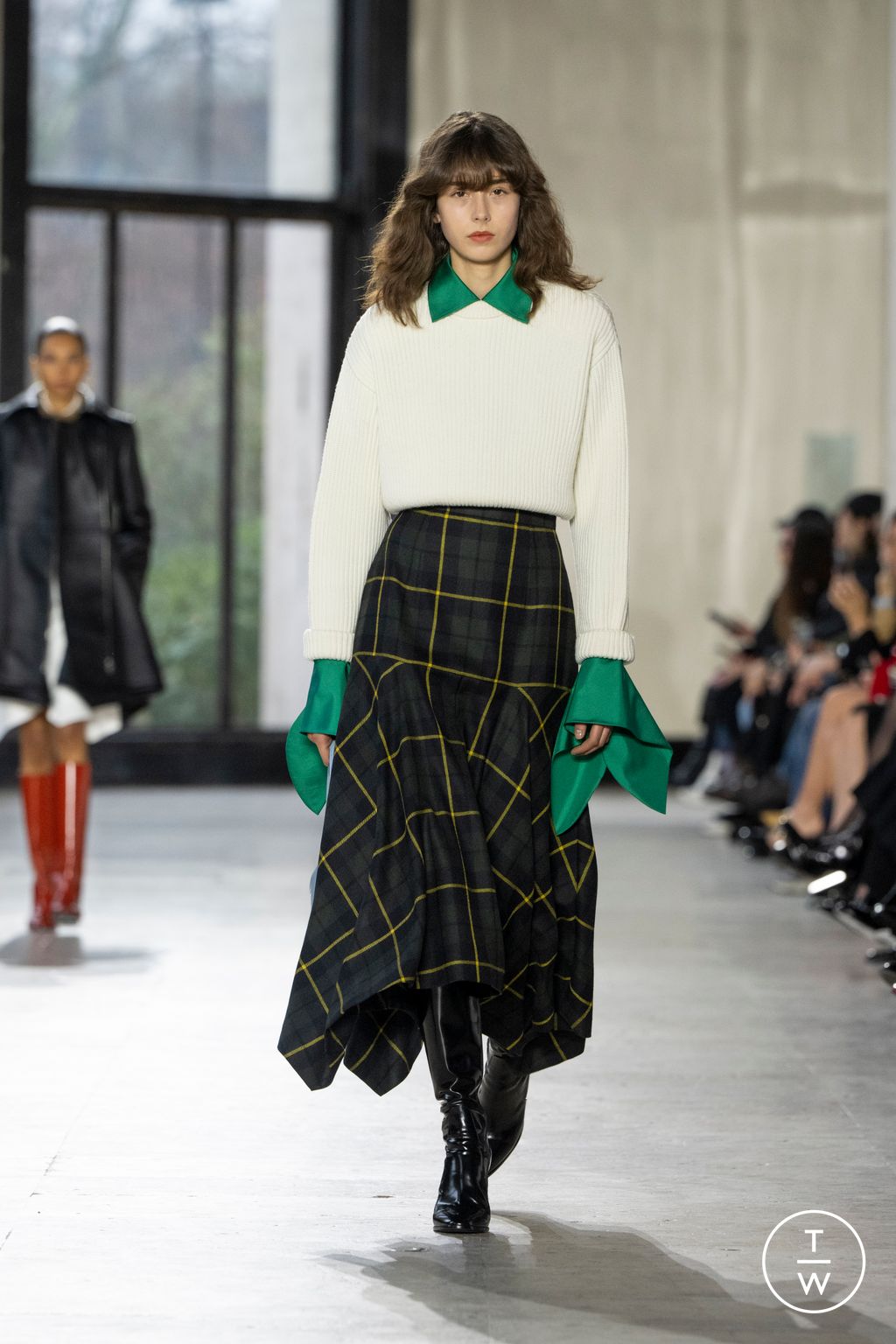 Fashion Week Paris Fall/Winter 2026 look 34 from the Patou collection womenswear