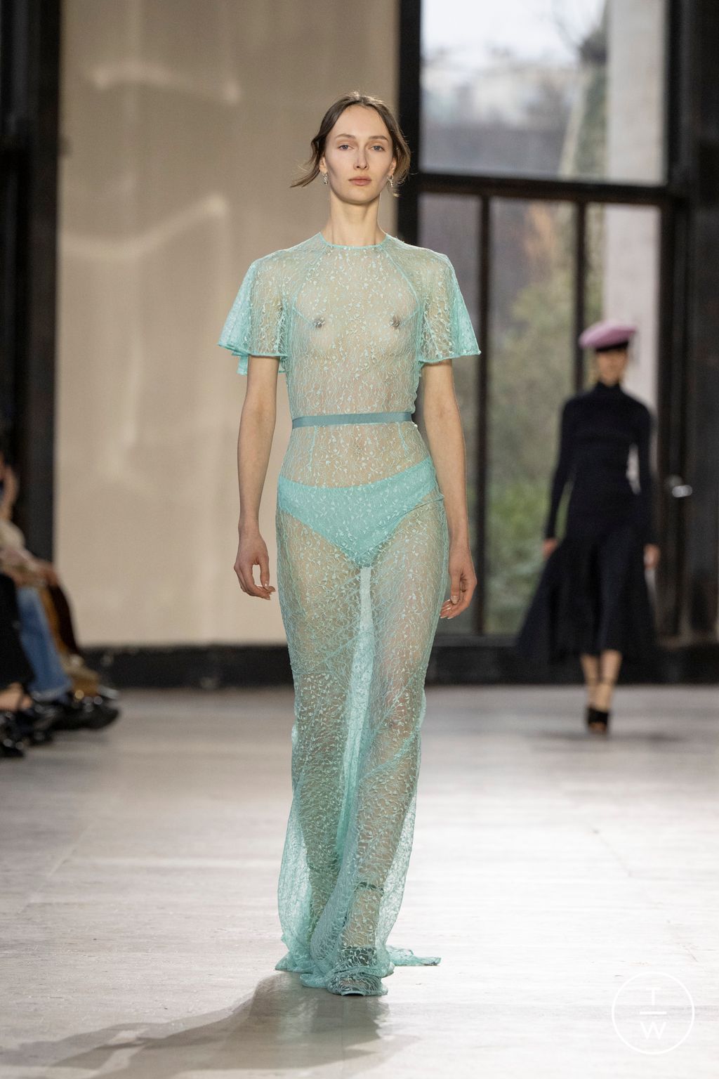 Fashion Week Paris Fall/Winter 2026 look 36 from the Patou collection womenswear