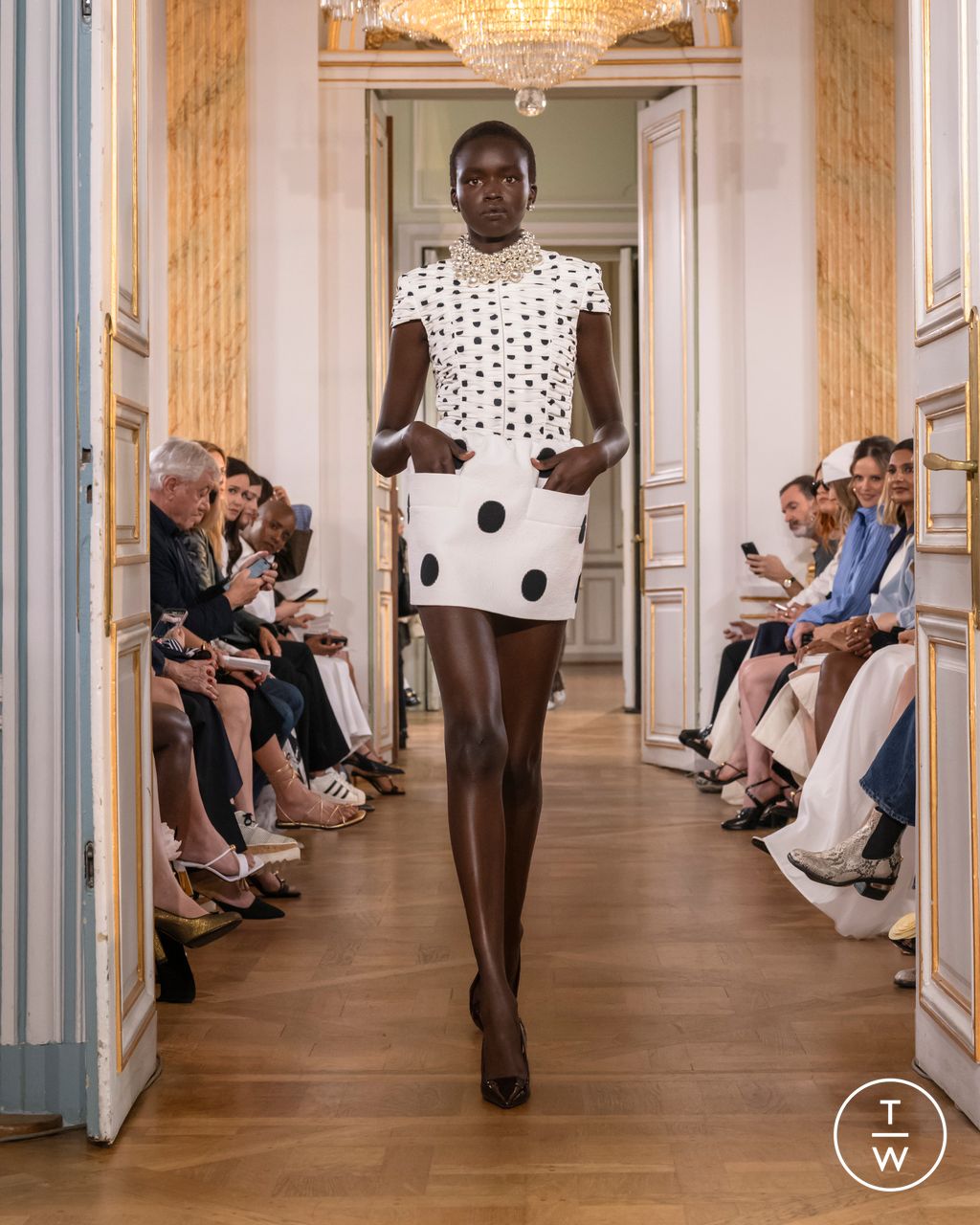 Fashion Week Paris Spring/Summer 2026 look 30 from the Patou collection womenswear