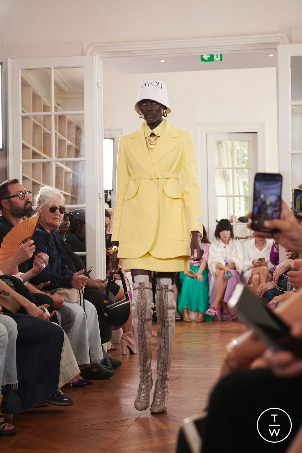 Fashion Week Paris Spring/Summer 2023 look 16 from the Patou collection womenswear