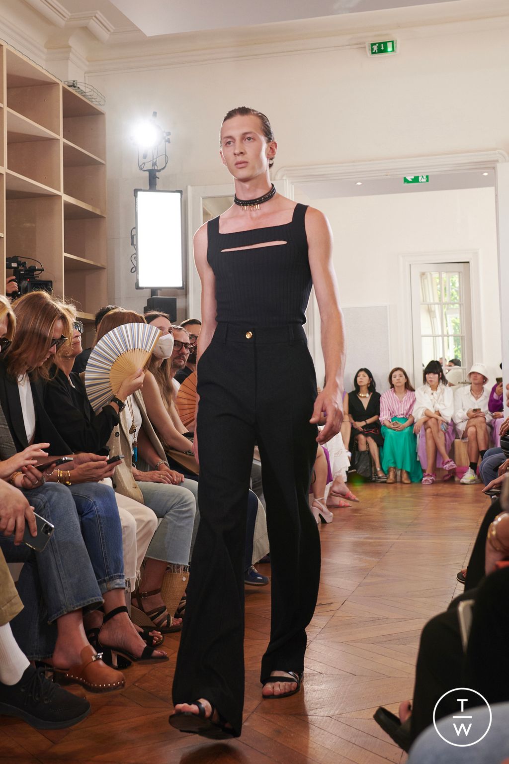 Fashion Week Paris Spring/Summer 2023 look 22 from the Patou collection womenswear