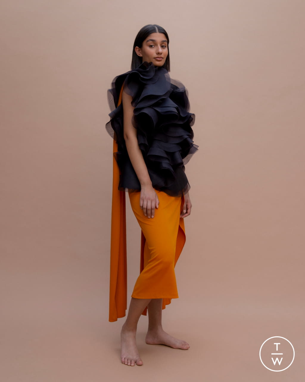 Fashion Week London Spring/Summer 2022 look 10 de la collection Patricia Padrón womenswear