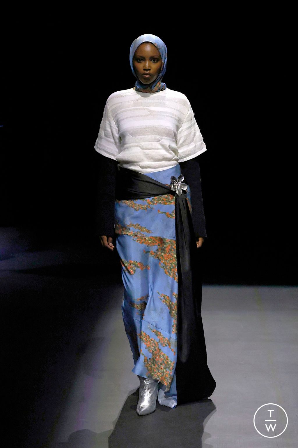 Fashion Week London Spring/Summer 2025 look 3 from the Patrick Mcdowell collection womenswear