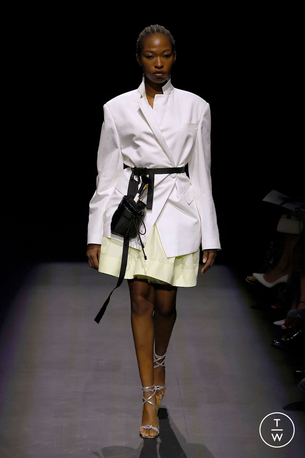 Fashion Week London Spring/Summer 2025 look 12 from the Patrick Mcdowell collection womenswear