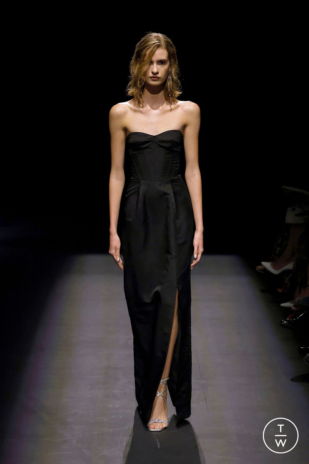 Fashion Week London Spring/Summer 2025 look 19 from the Patrick Mcdowell collection womenswear