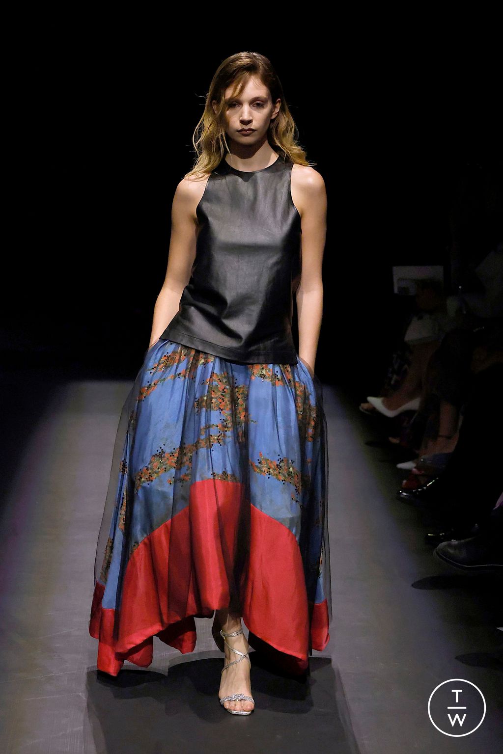 Fashion Week London Spring/Summer 2025 look 22 from the Patrick Mcdowell collection womenswear