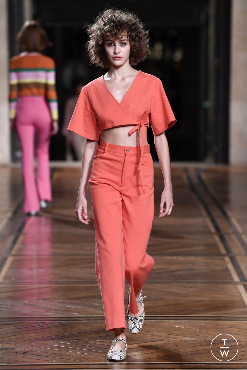 Fashion Week Paris Spring/Summer 2018 look 14 from the Paul & Joe collection 女装