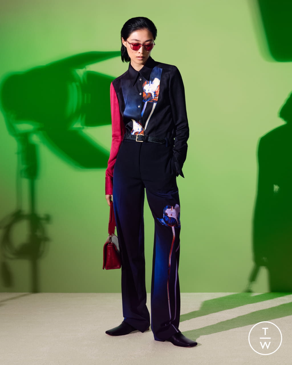 Fashion Week Paris Fall/Winter 2022 look 11 de la collection Paul Smith womenswear