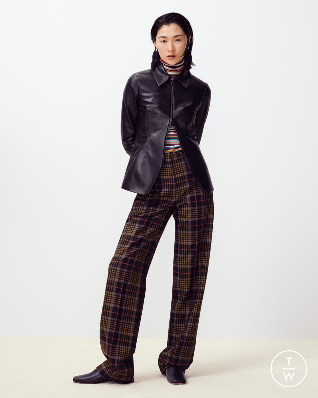 Fashion Week Paris Fall/Winter 2022 look 24 from the Paul Smith collection 女装