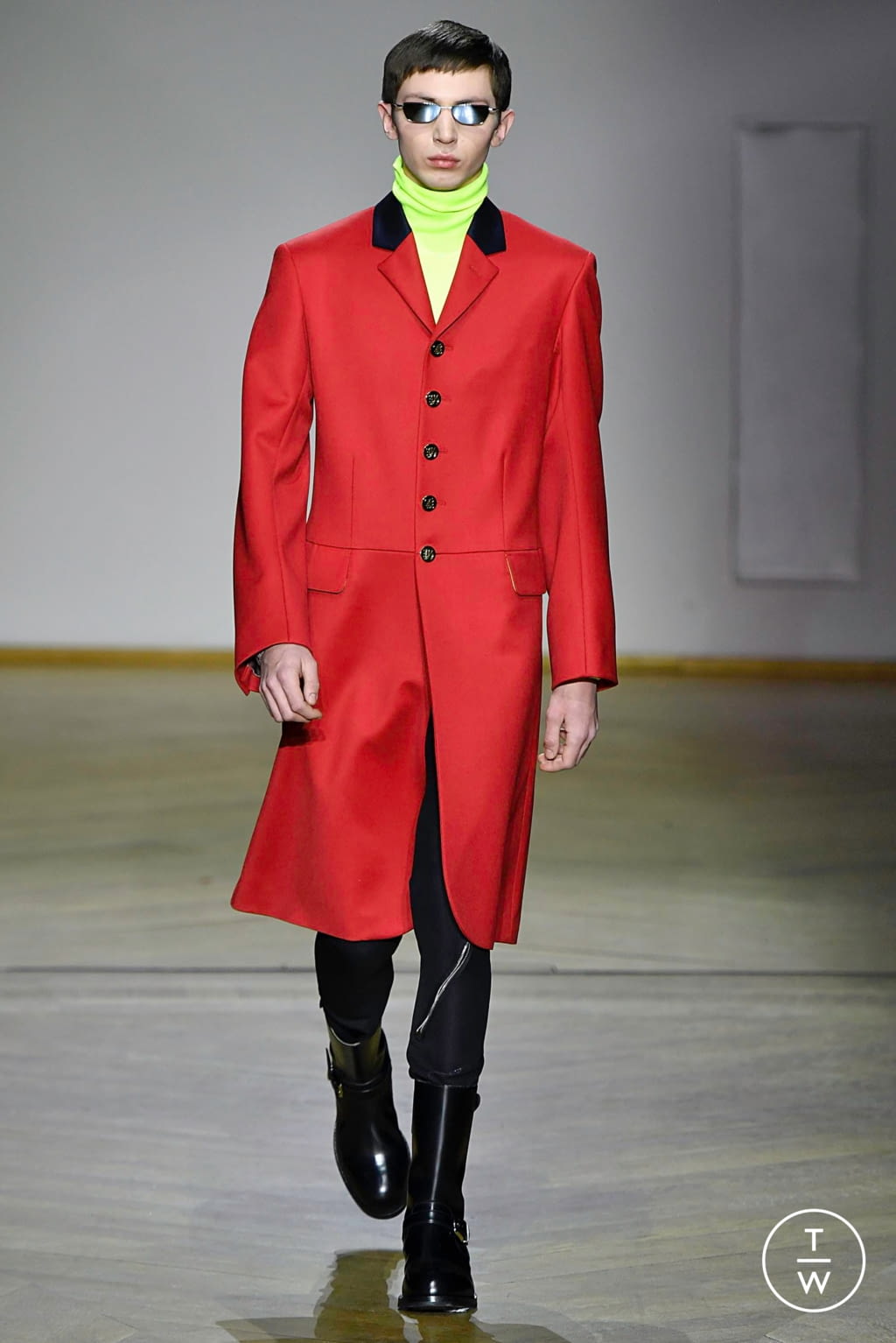 Fashion Week Paris Fall/Winter 2019 look 1 from the Paul Smith collection 男装