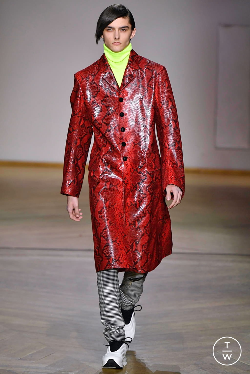 Fashion Week Paris Fall/Winter 2019 look 11 from the Paul Smith collection 男装