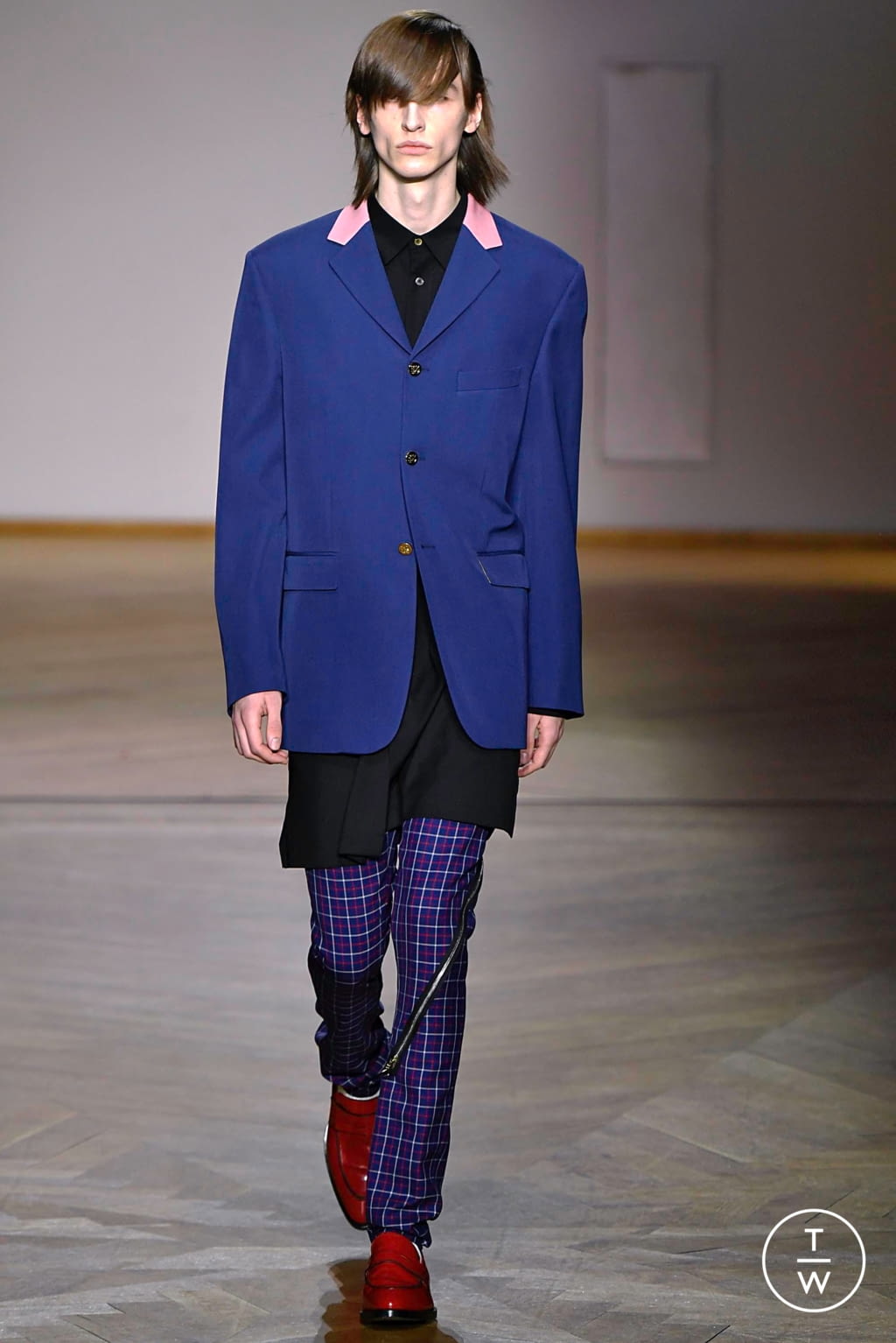 Fashion Week Paris Fall/Winter 2019 look 36 from the Paul Smith collection menswear