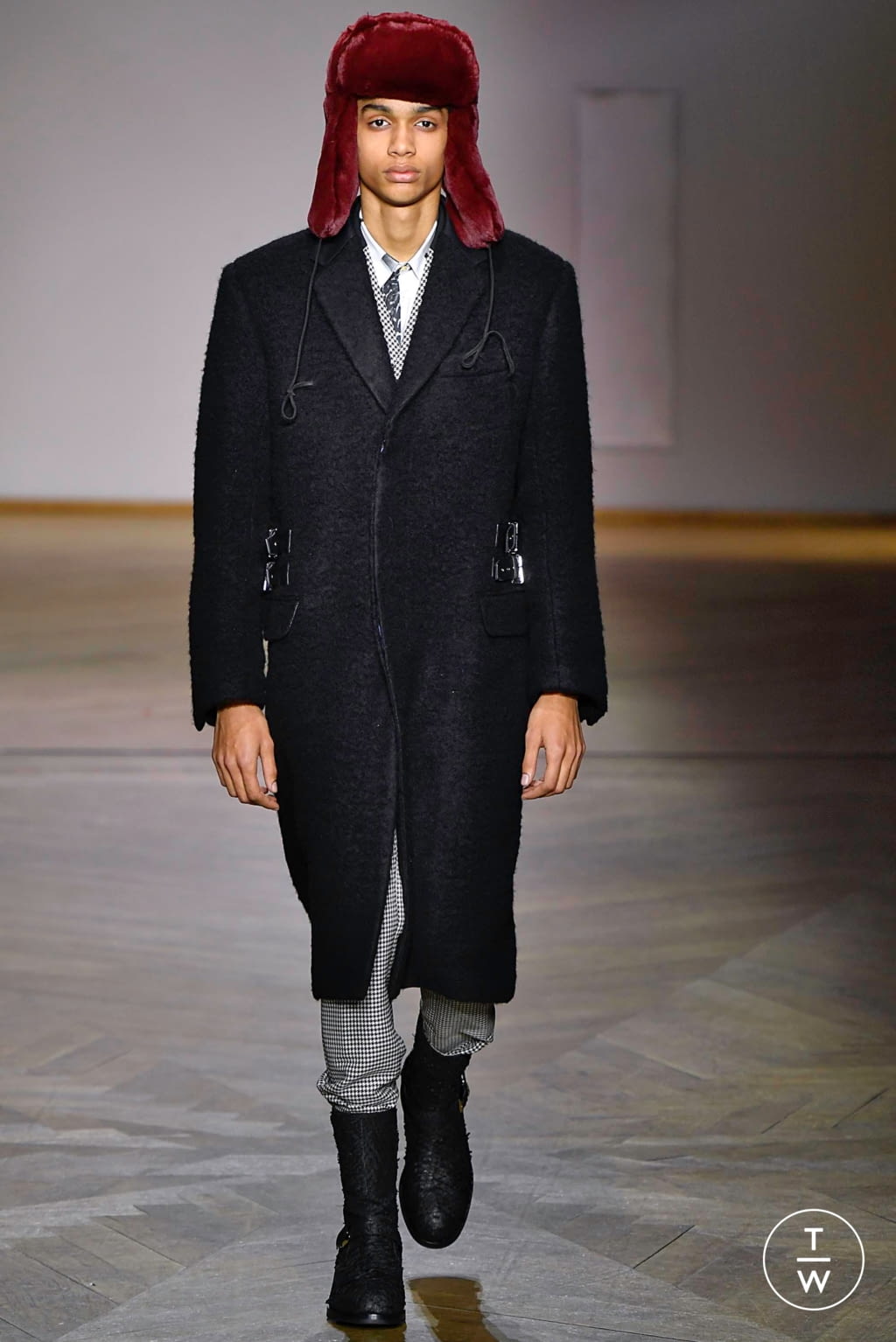 Fashion Week Paris Fall/Winter 2019 look 41 from the Paul Smith collection 男装