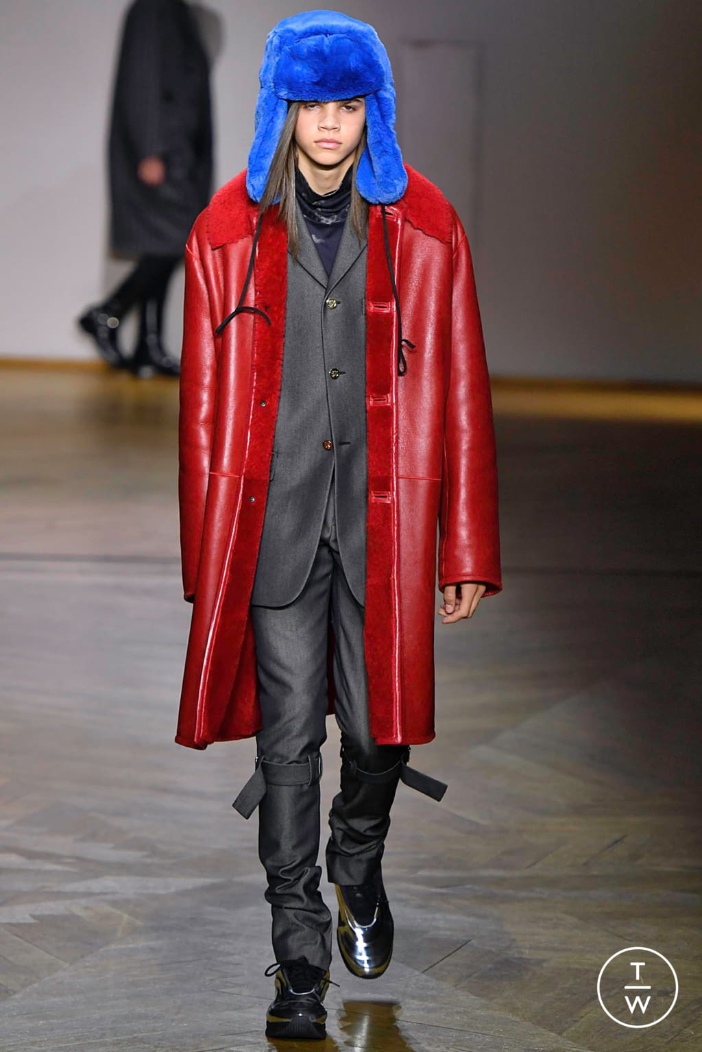 Fashion Week Paris Fall/Winter 2019 look 43 from the Paul Smith collection menswear