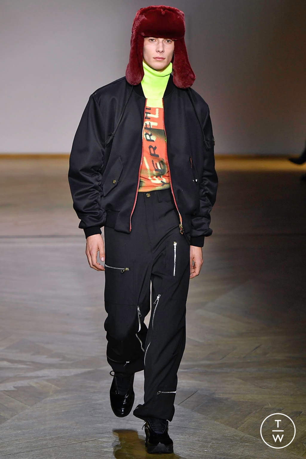 Fashion Week Paris Fall/Winter 2019 look 50 from the Paul Smith collection 男装