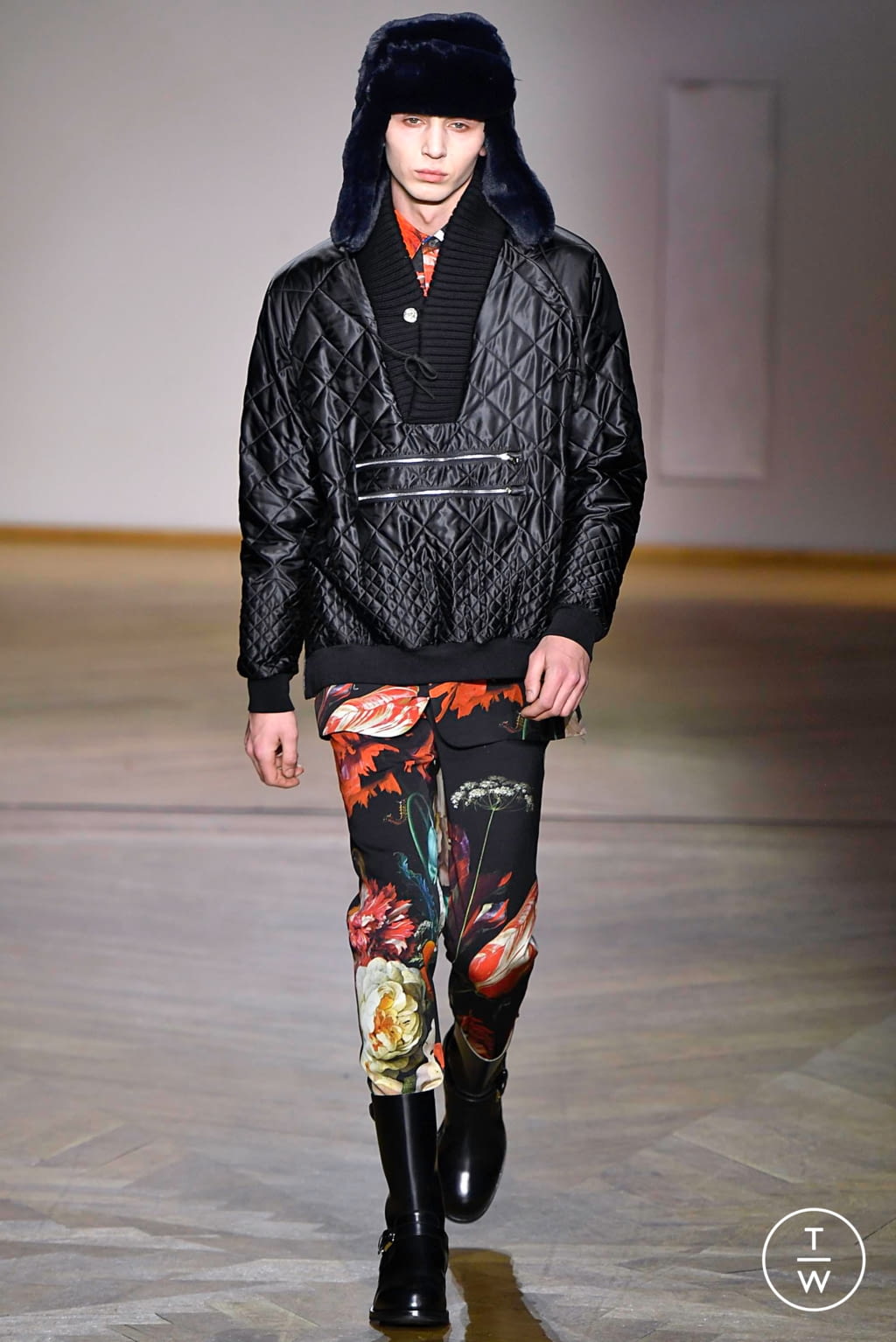 Fashion Week Paris Fall/Winter 2019 look 53 from the Paul Smith collection 男装