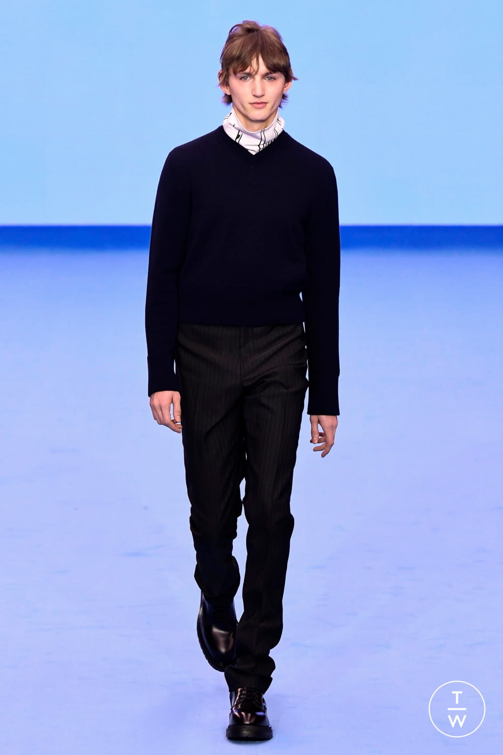 Fashion Week Paris Fall/Winter 2020 look 9 from the Paul Smith collection menswear
