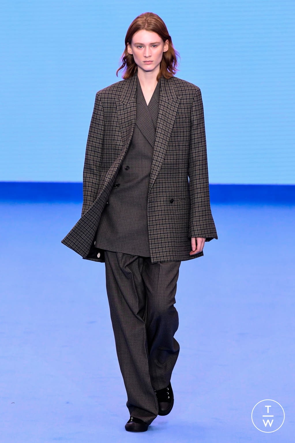 Fashion Week Paris Fall/Winter 2020 look 11 from the Paul Smith collection 男装