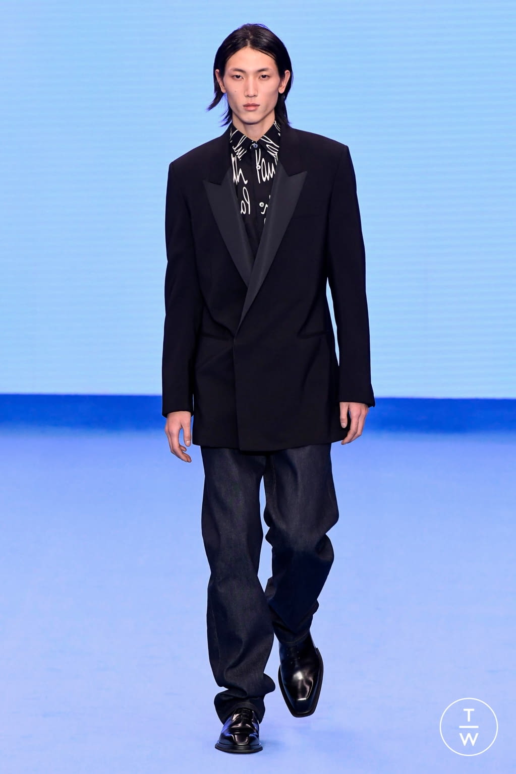 Fashion Week Paris Fall/Winter 2020 look 18 from the Paul Smith collection 男装