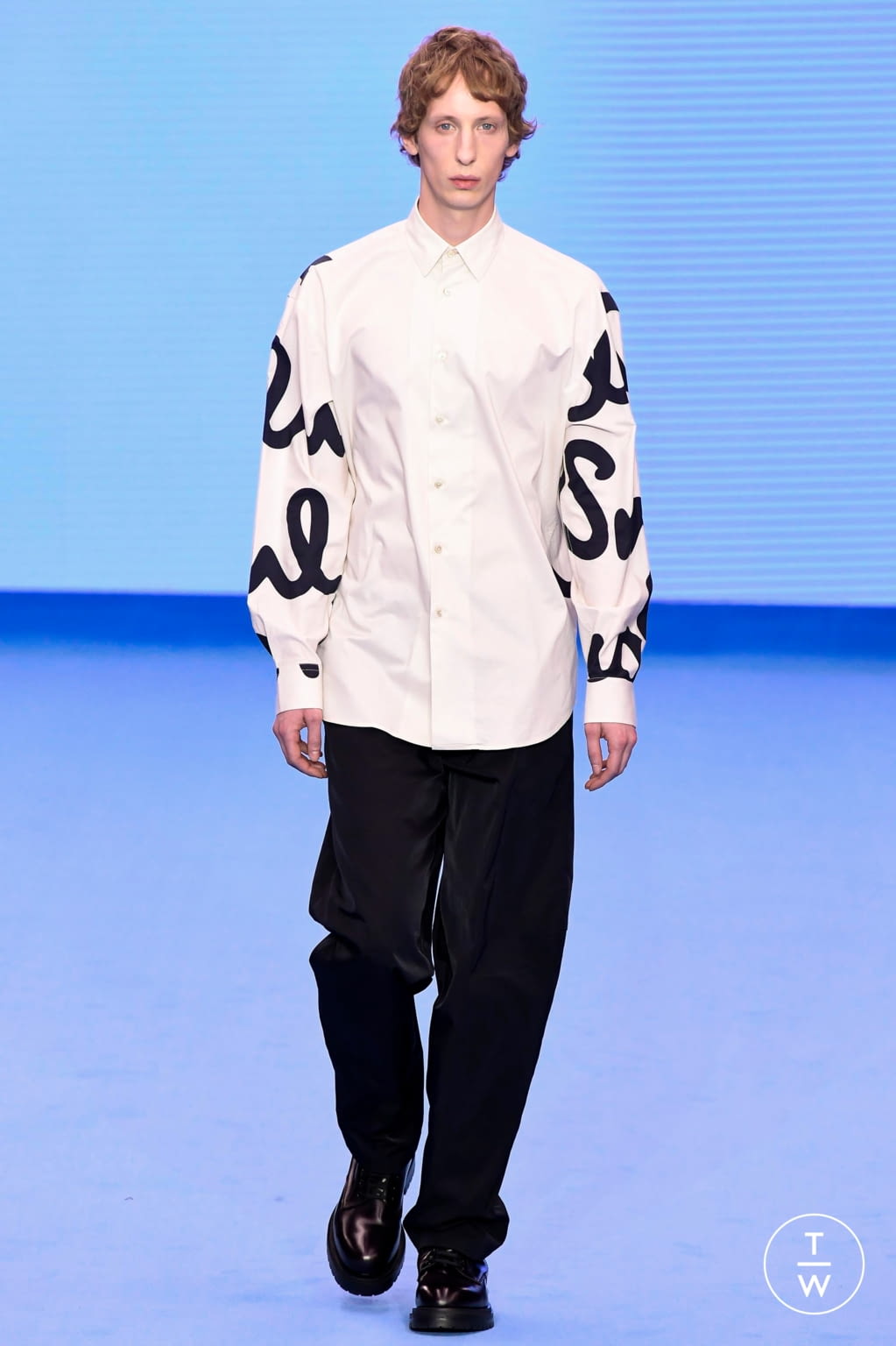 Fashion Week Paris Fall/Winter 2020 look 34 from the Paul Smith collection 男装