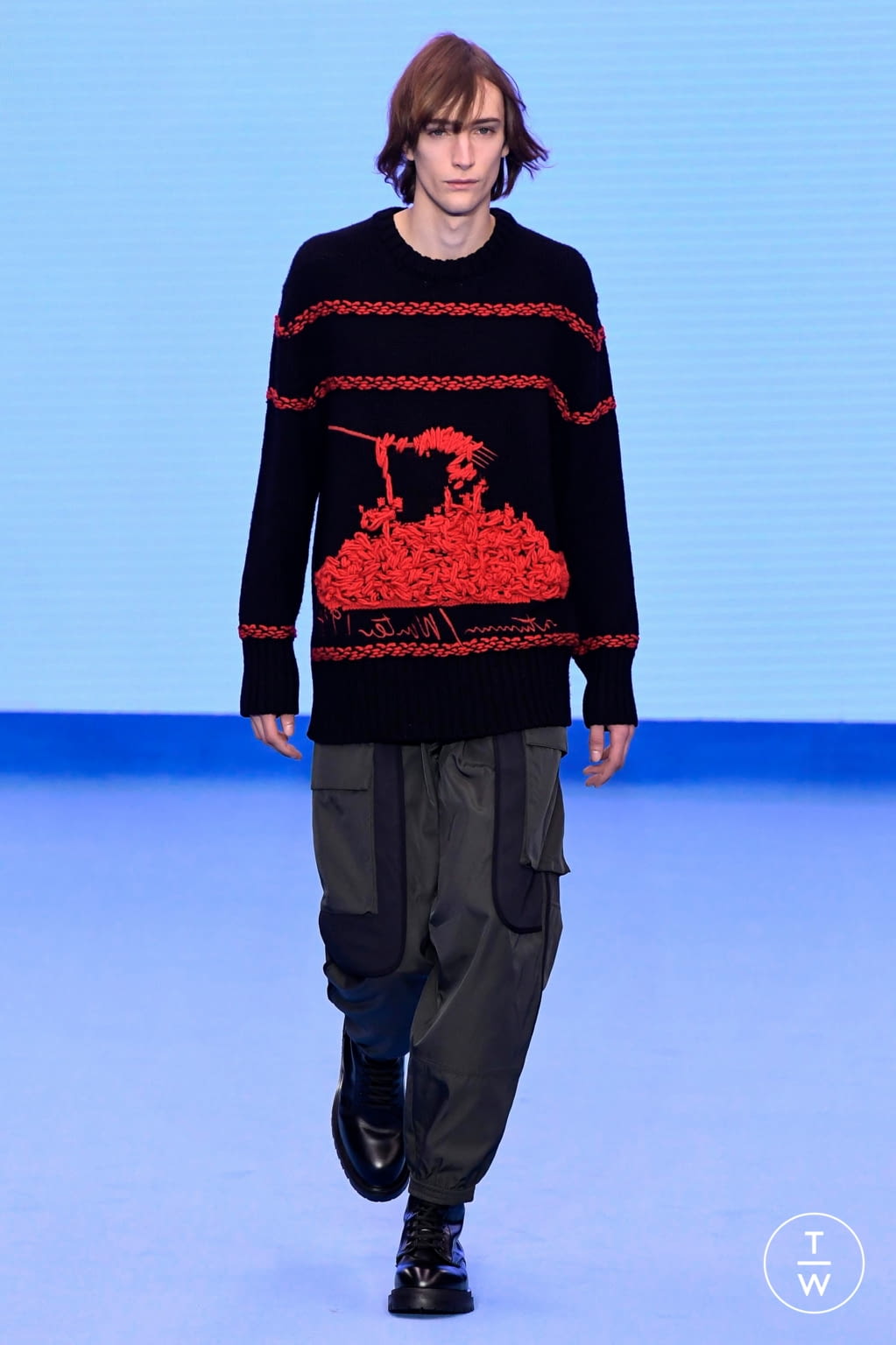 Fashion Week Paris Fall/Winter 2020 look 37 from the Paul Smith collection menswear