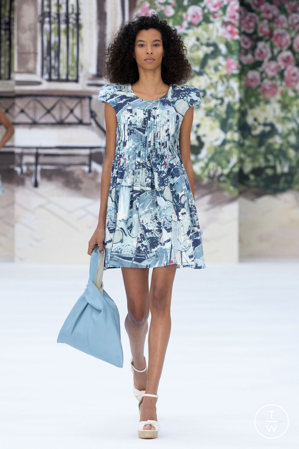 Fashion Week London Spring/Summer 2024 look 8 from the Paul Costelloe collection womenswear