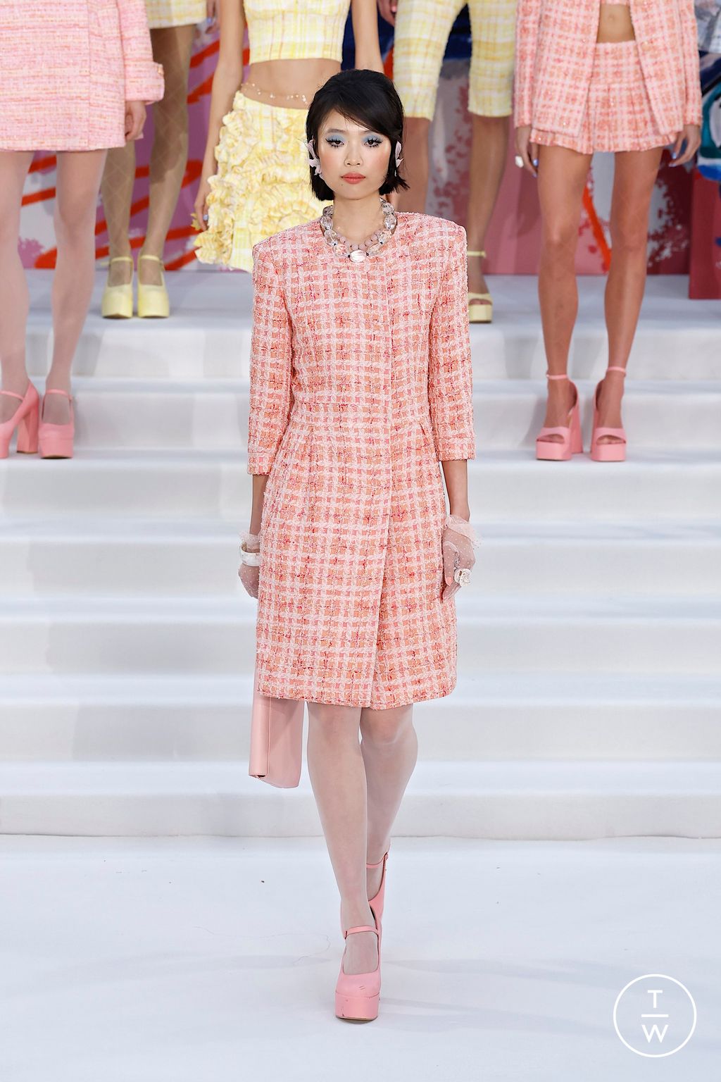 Fashion Week London Spring/Summer 2026 look 2 from the Paul Costelloe collection womenswear