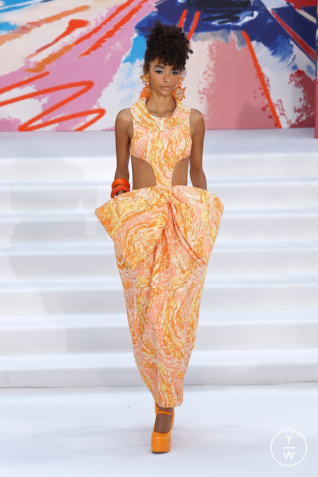 Fashion Week London Spring/Summer 2026 look 13 from the Paul Costelloe collection womenswear