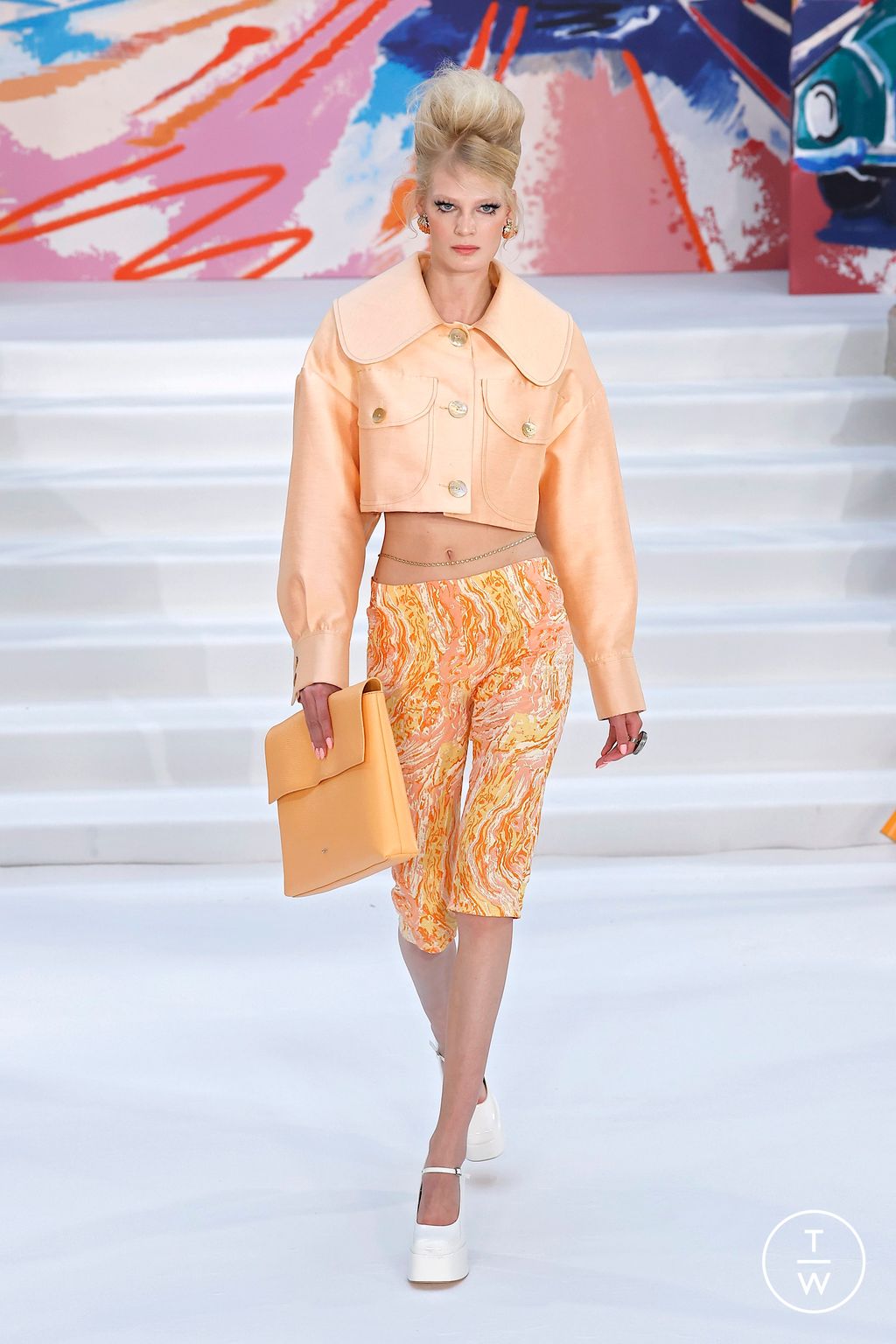 Fashion Week London Spring/Summer 2026 look 15 from the Paul Costelloe collection womenswear