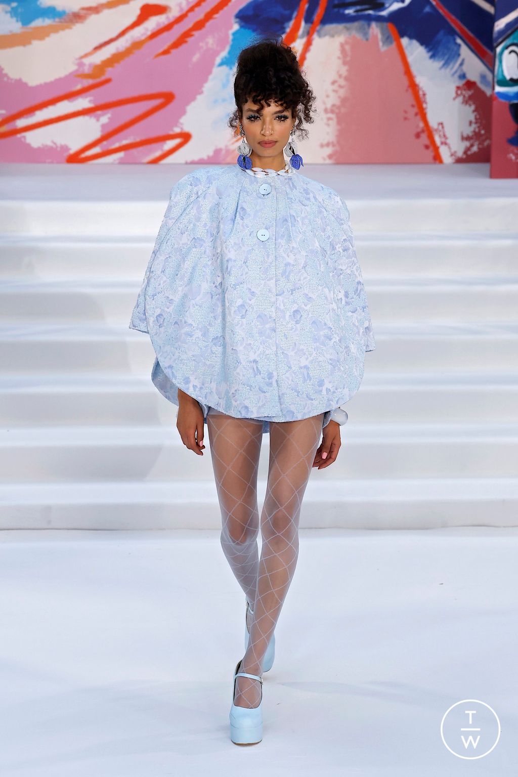 Fashion Week London Spring/Summer 2026 look 39 from the Paul Costelloe collection womenswear