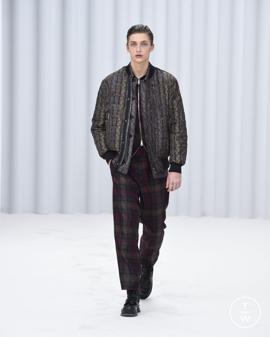 Fashion Week Paris Fall/Winter 2021 look 9 from the Paul Smith collection menswear