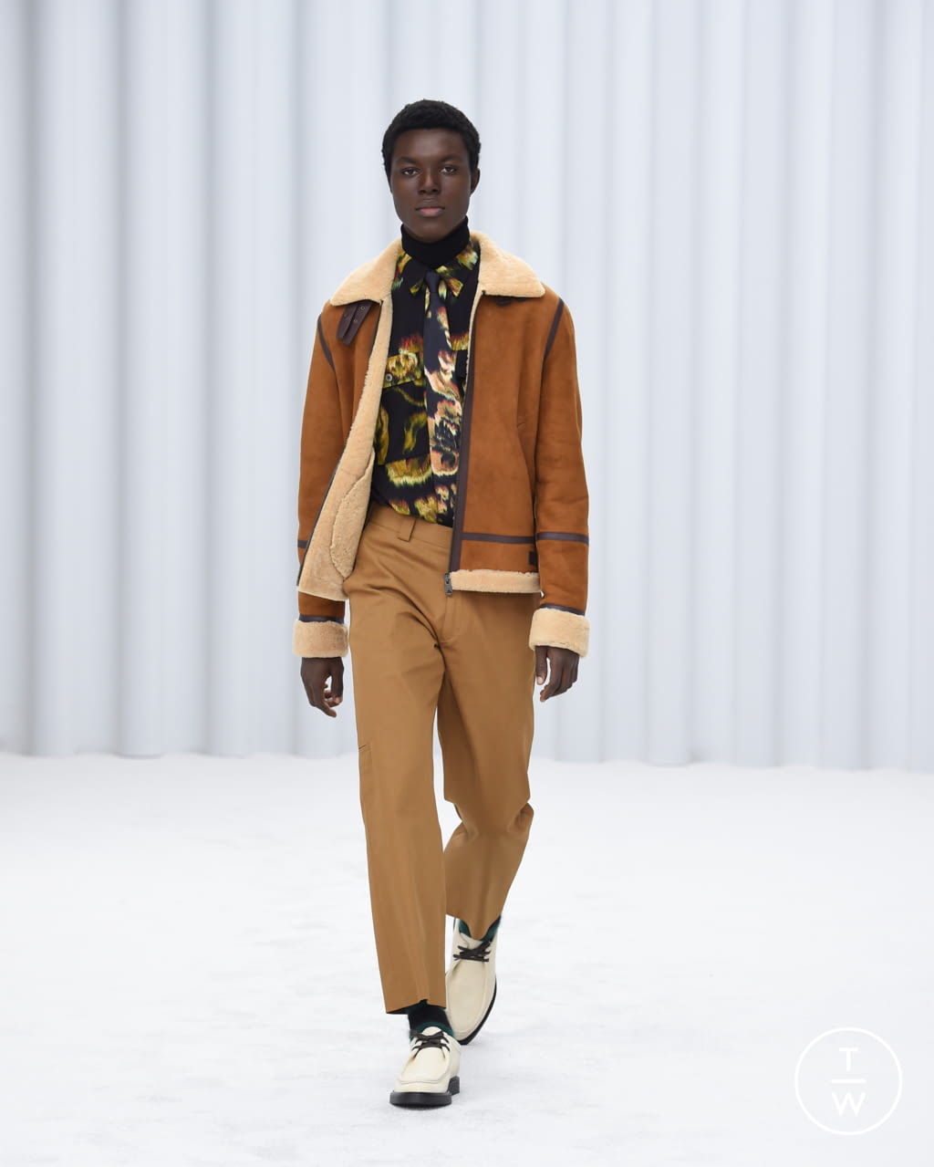 Fashion Week Paris Fall/Winter 2021 look 19 from the Paul Smith collection 男装