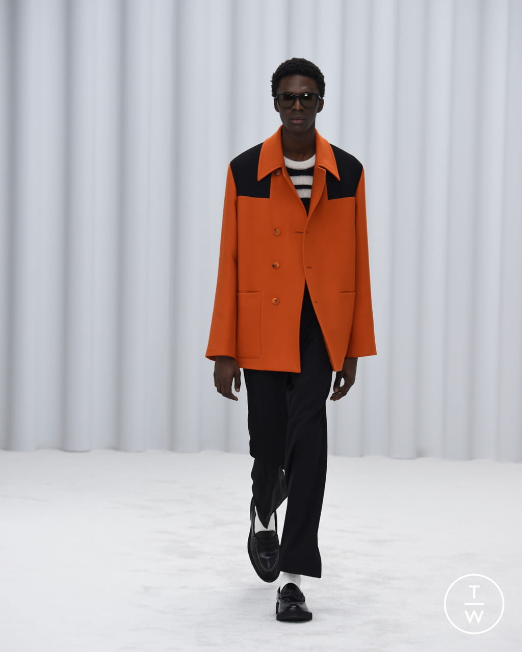 Fashion Week Paris Fall/Winter 2021 look 29 from the Paul Smith collection menswear