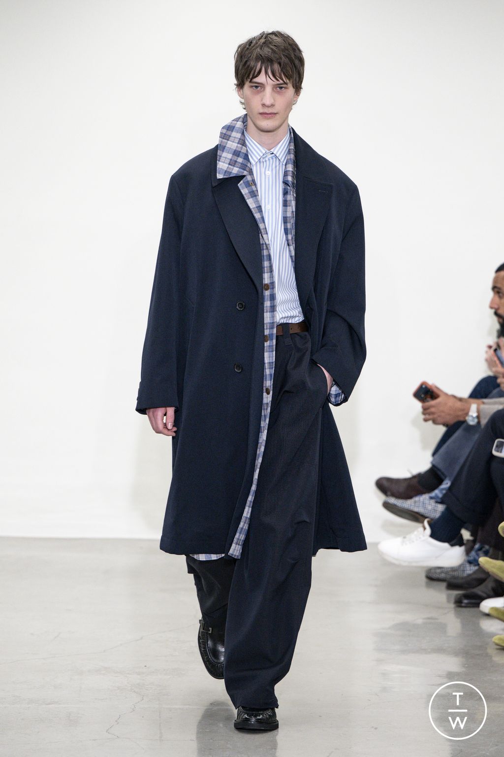 Fashion Week Milan Fall/Winter 2026 look 6 from the Paul Smith collection menswear