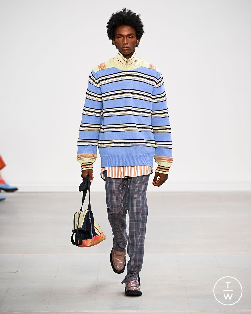 Fashion Week Paris Spring/Summer 2023 look 17 from the Paul Smith collection 男装