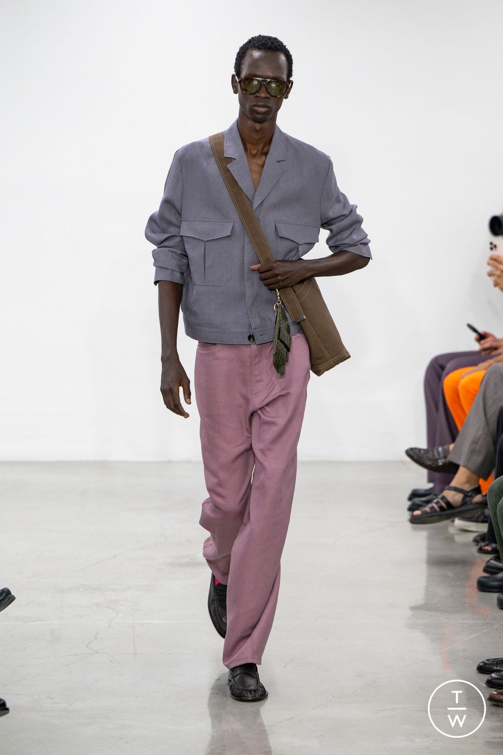 Fashion Week Milan Spring/Summer 2026 look 4 from the Paul Smith collection 男装