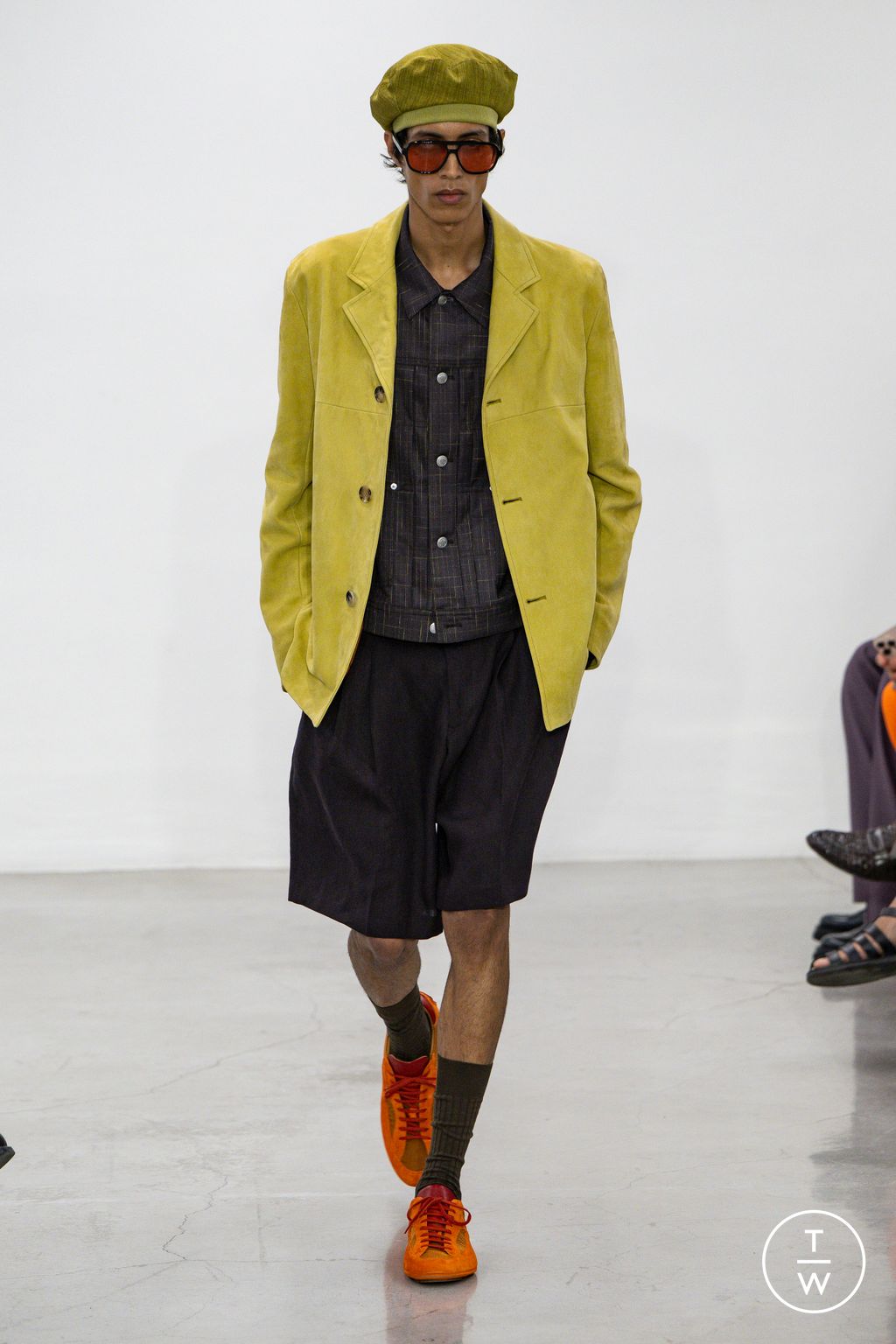 Fashion Week Milan Spring/Summer 2026 look 5 from the Paul Smith collection 男装