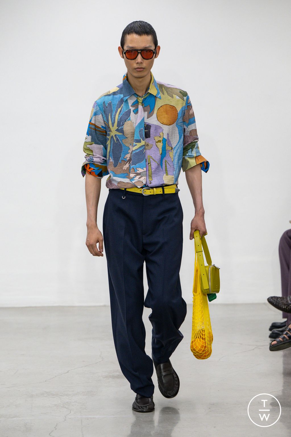 Fashion Week Milan Spring/Summer 2026 look 8 de la collection Paul Smith menswear
