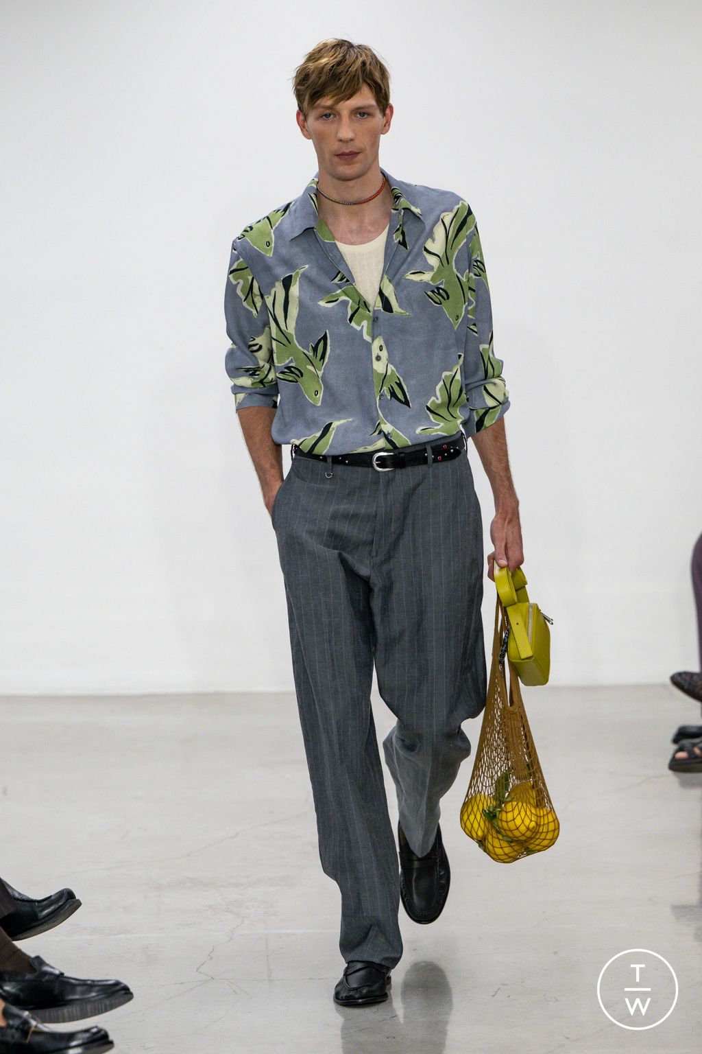 Fashion Week Milan Spring/Summer 2026 look 12 from the Paul Smith collection menswear