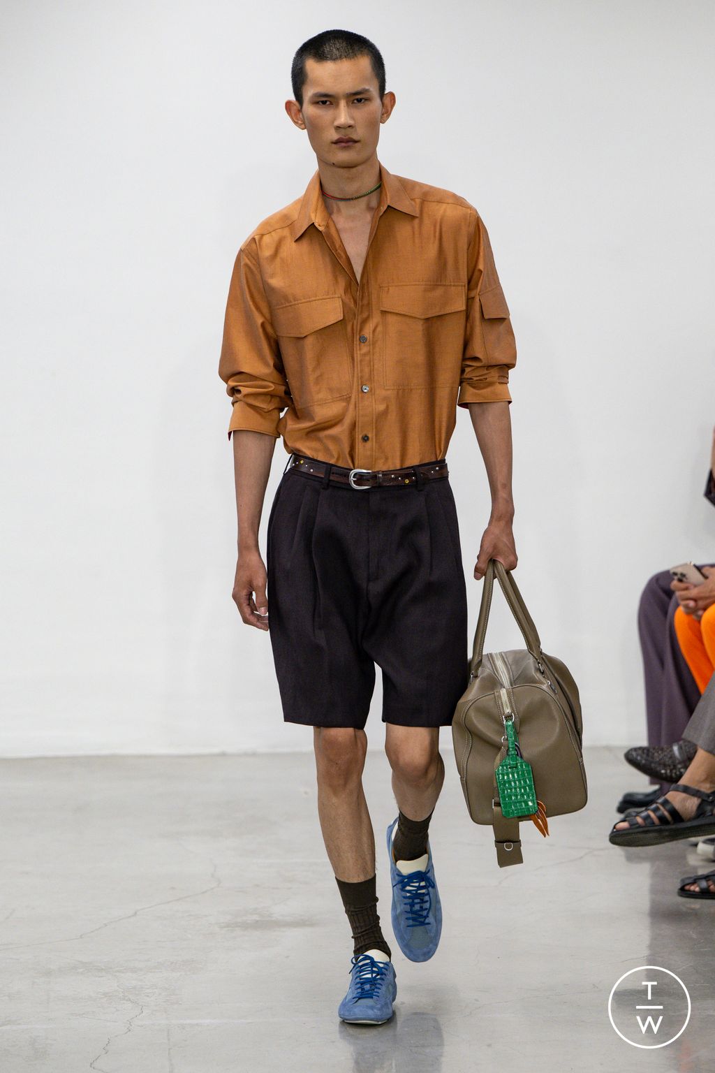 Fashion Week Milan Spring/Summer 2026 look 15 de la collection Paul Smith menswear