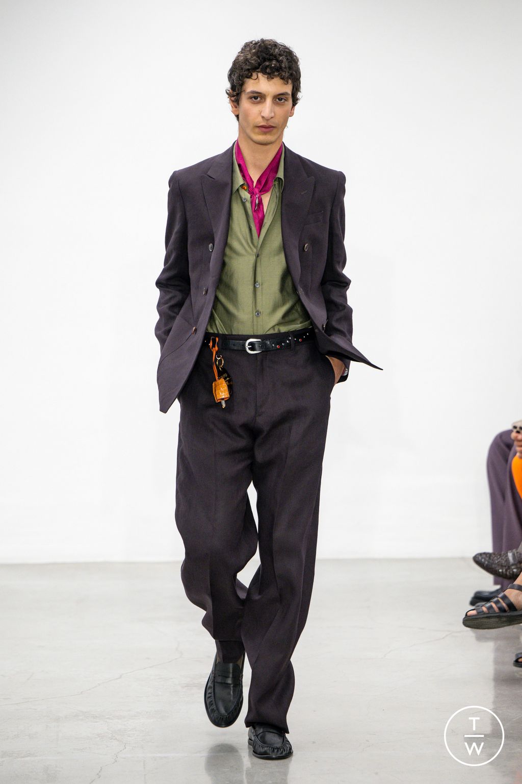 Fashion Week Milan Spring/Summer 2026 look 21 from the Paul Smith collection menswear