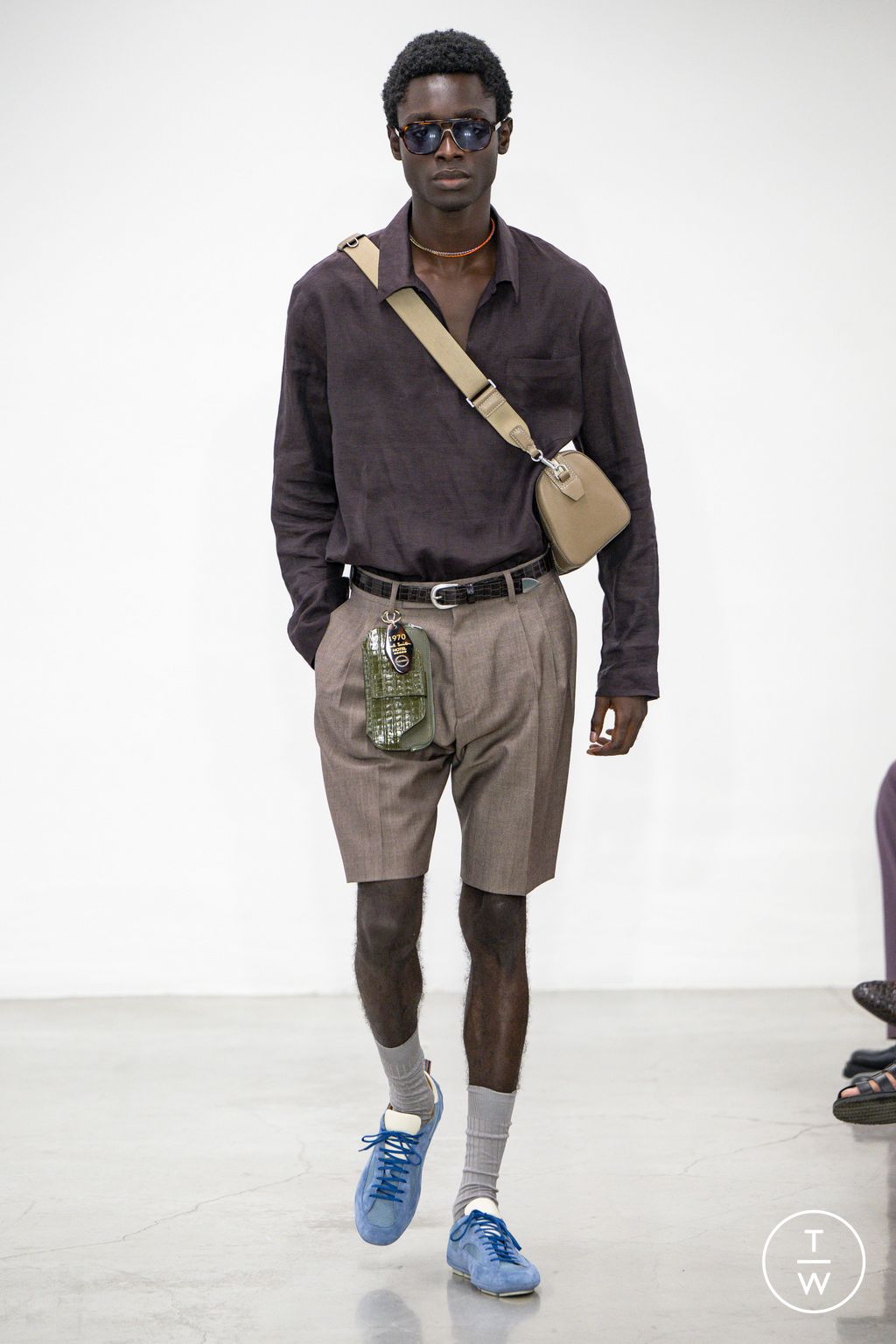 Fashion Week Milan Spring/Summer 2026 look 22 from the Paul Smith collection menswear