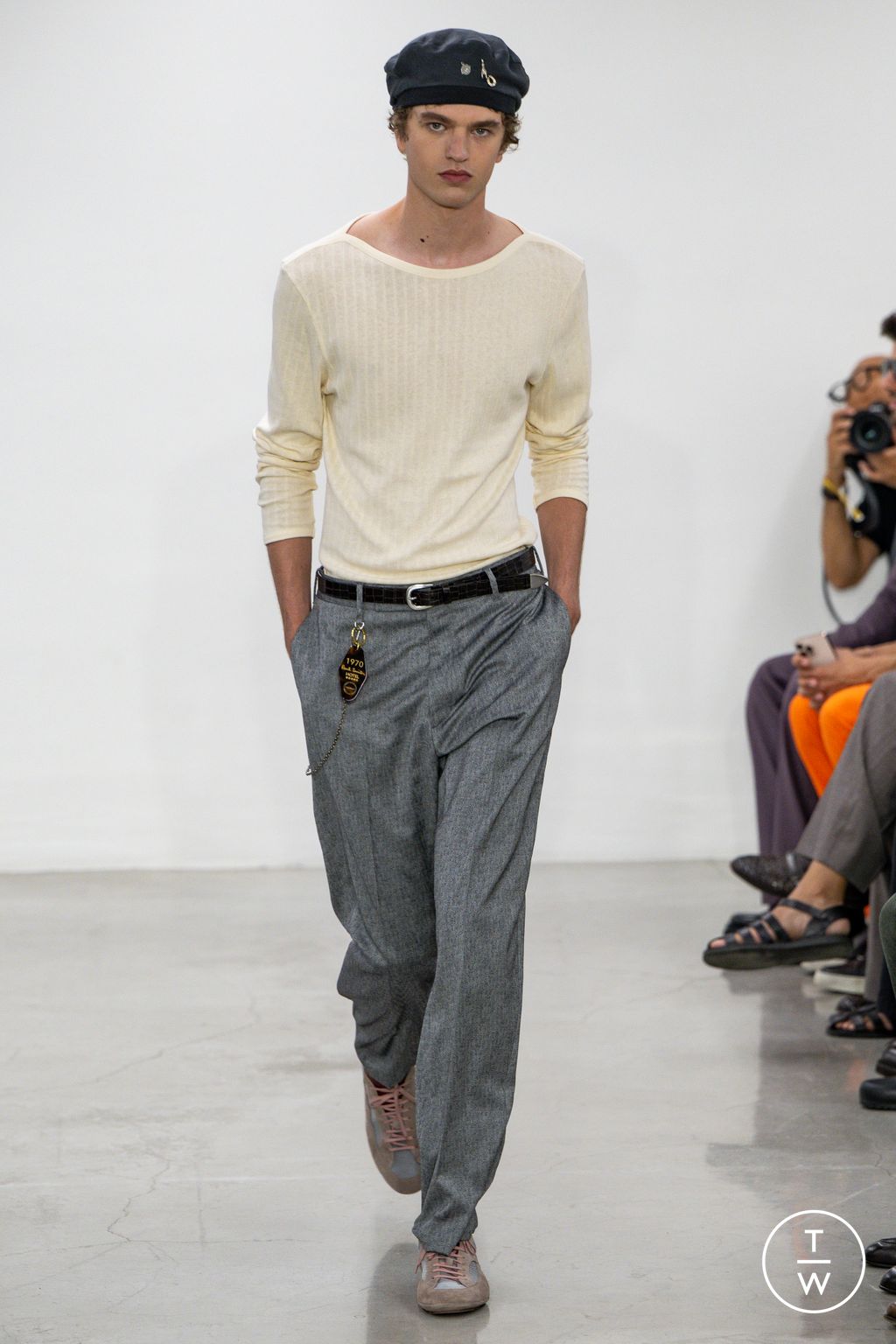 Fashion Week Milan Spring/Summer 2026 look 25 from the Paul Smith collection 男装