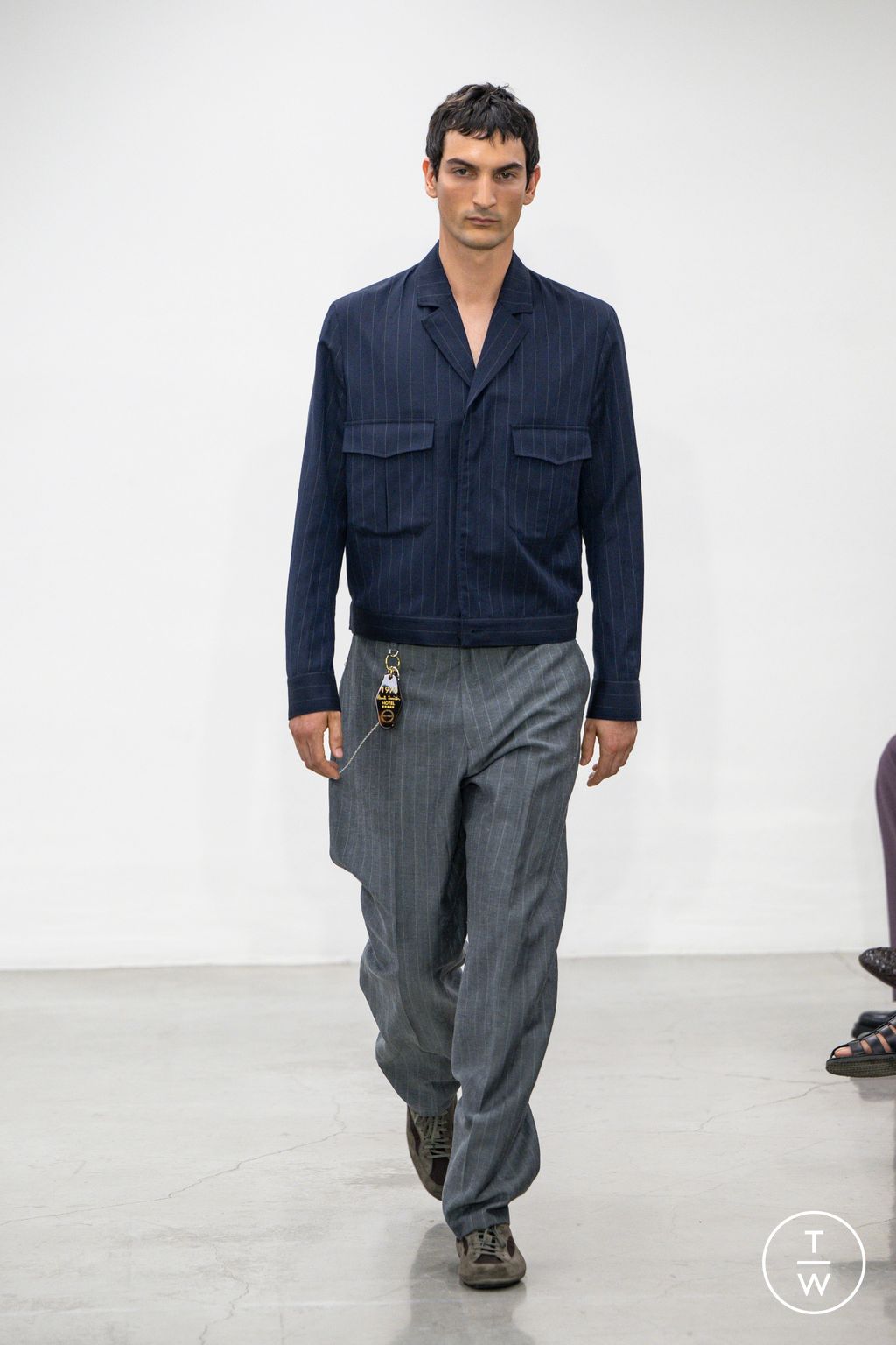 Fashion Week Milan Spring/Summer 2026 look 27 from the Paul Smith collection menswear