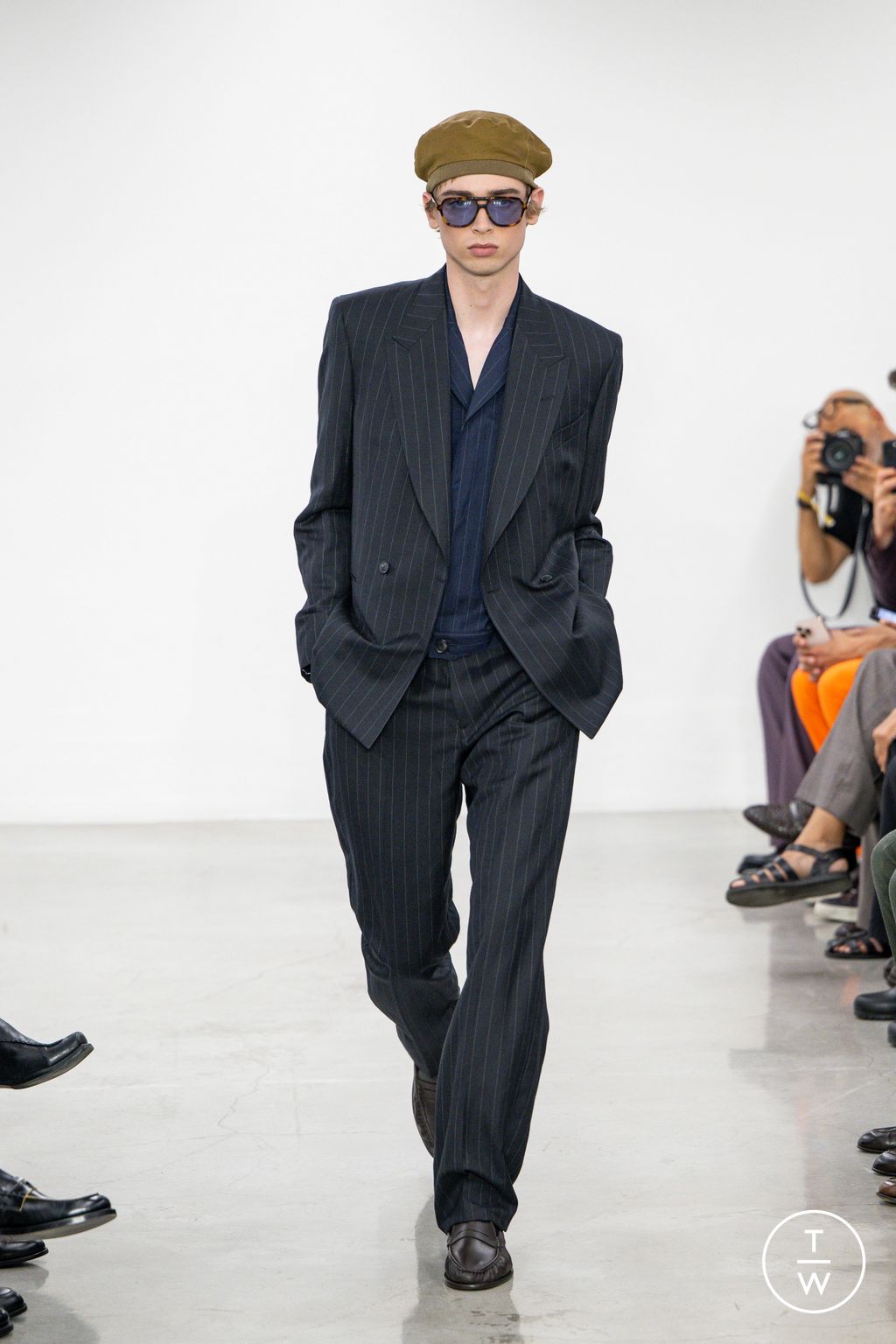 Fashion Week Milan Spring/Summer 2026 look 28 de la collection Paul Smith menswear